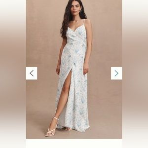 Sachin & Babi Hazel V-Neck Maxi Wrap Dress